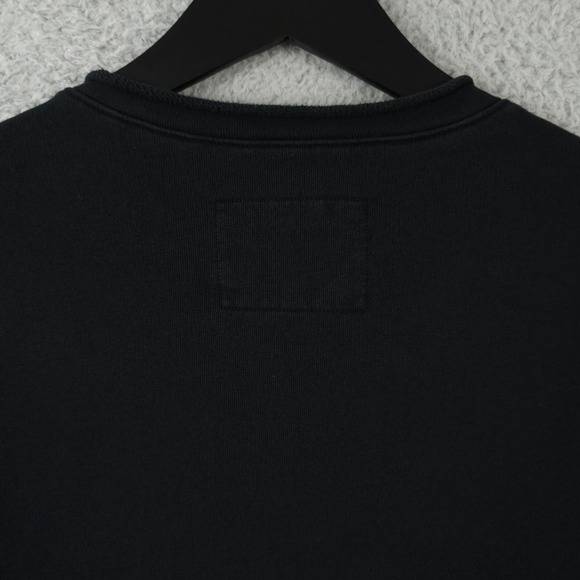 Frank & Eileen Anna Capelet Womens M Black Long Sleeve Triple Fleece Sweatshirt - Picture 9 of 9